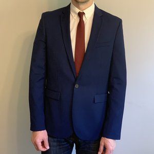 Primark | Men's Royal Blue Blazer | 42L (USA)